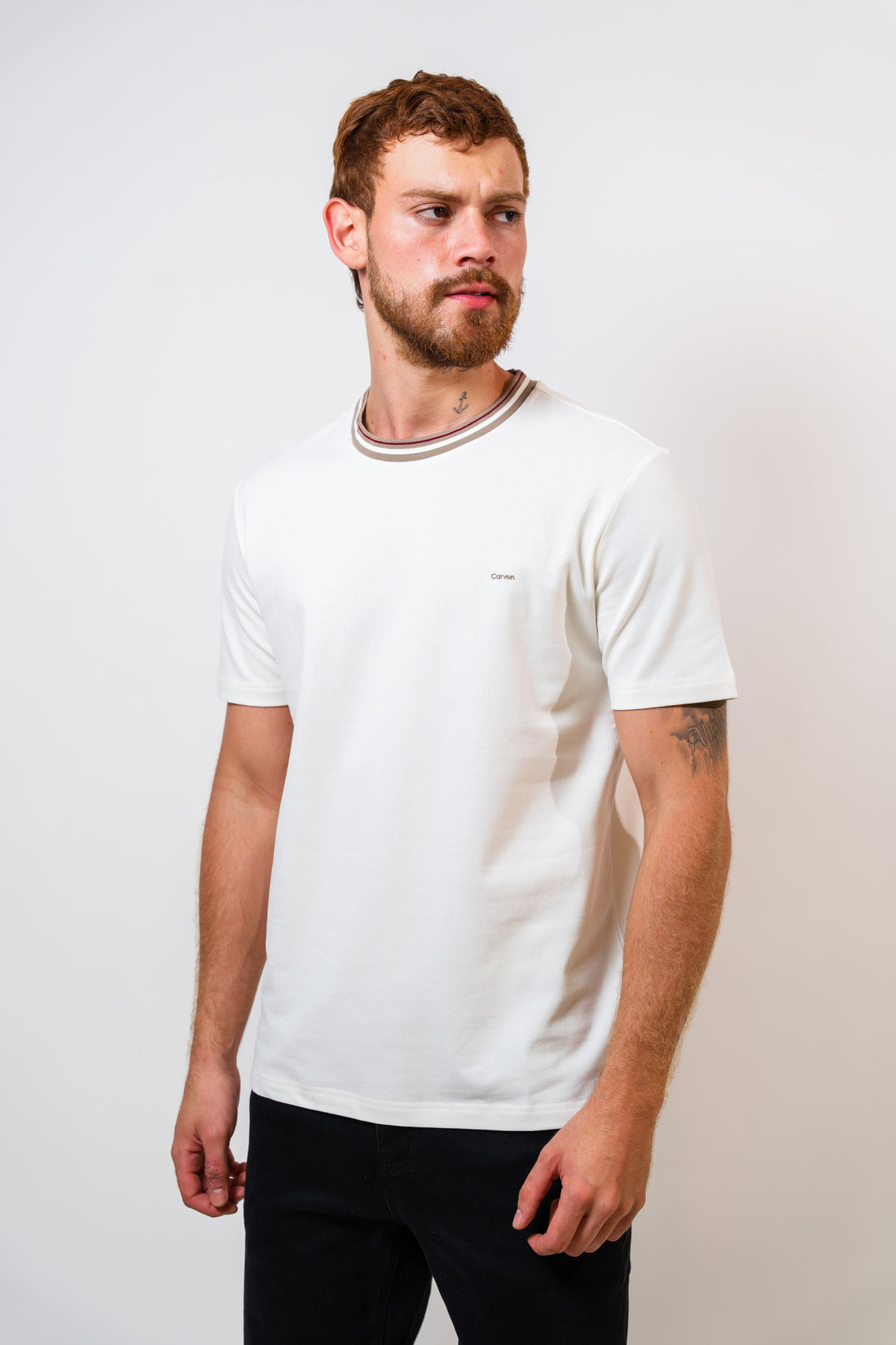 Camiseta Básica Beige Hombre Carven