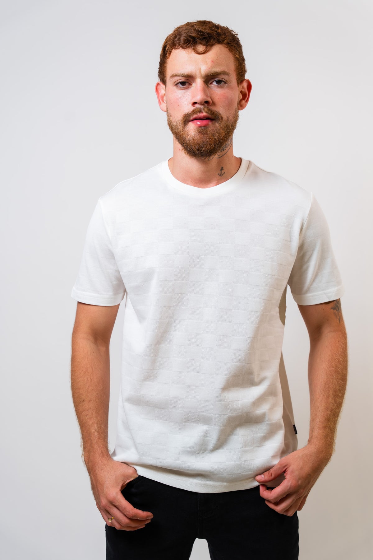 Camiseta Básica Beige Hombre Carven