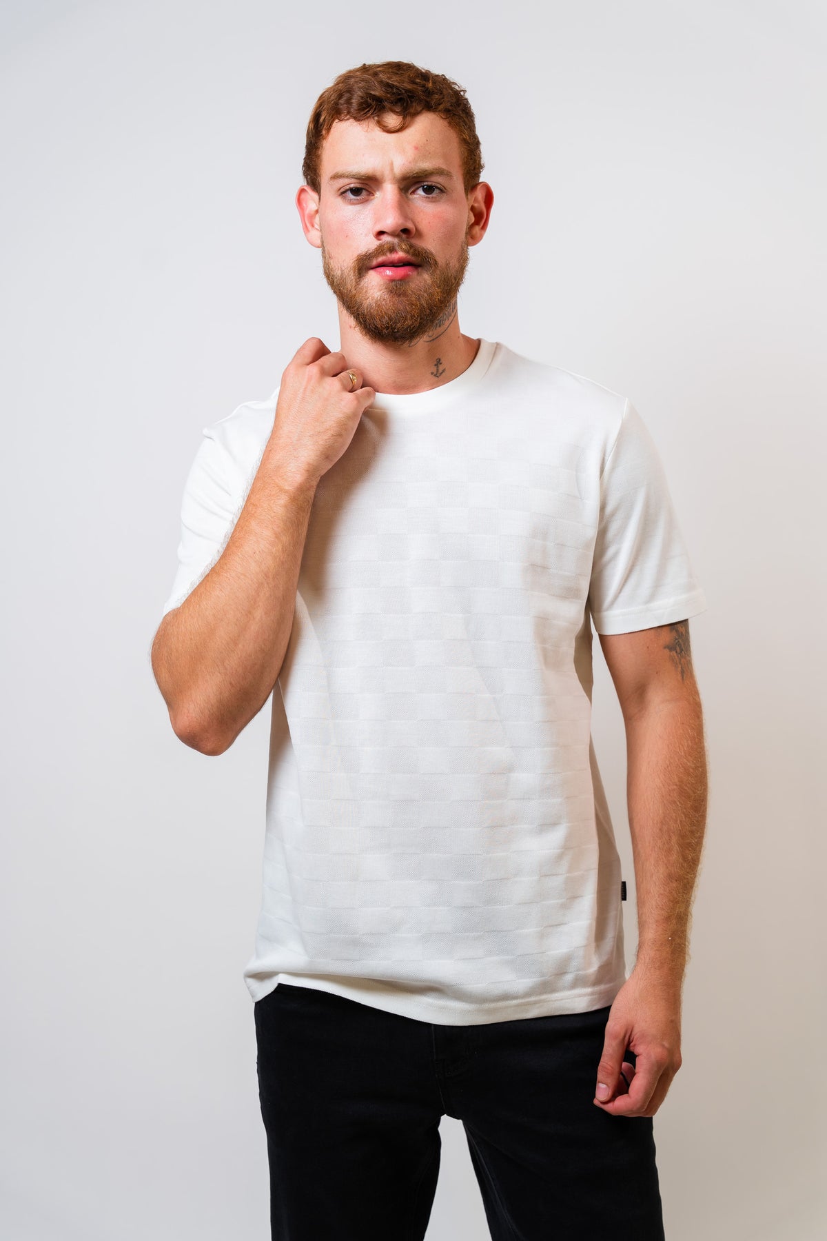 Camiseta Básica Beige Hombre Carven