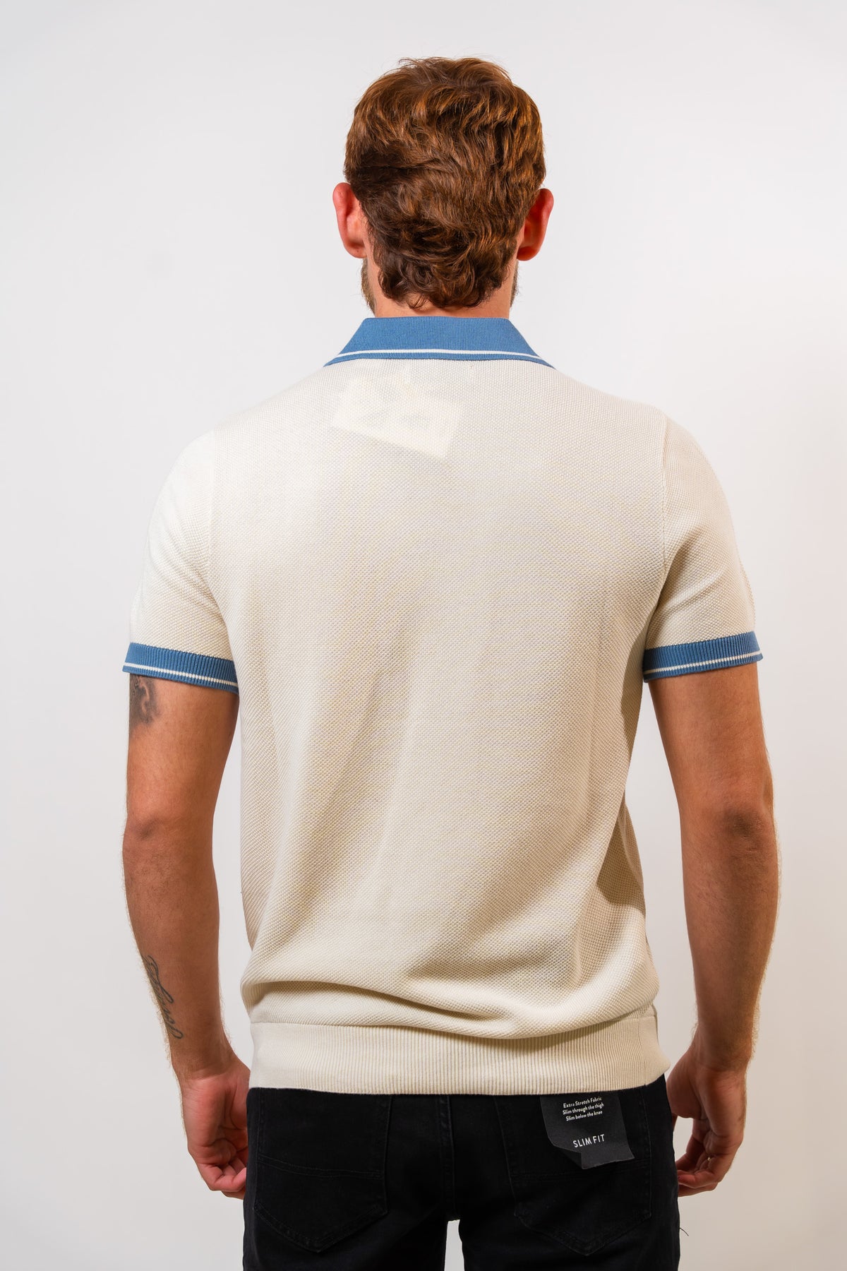 Polo Beige Hombre Penguin