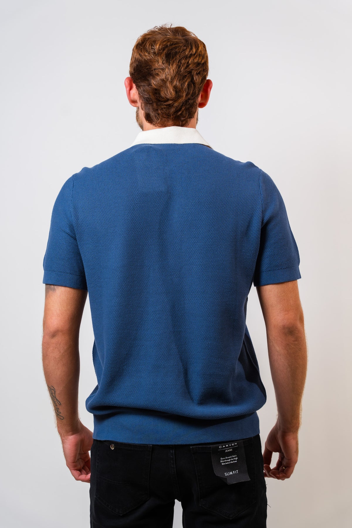 Polo Beige Hombre Penguin