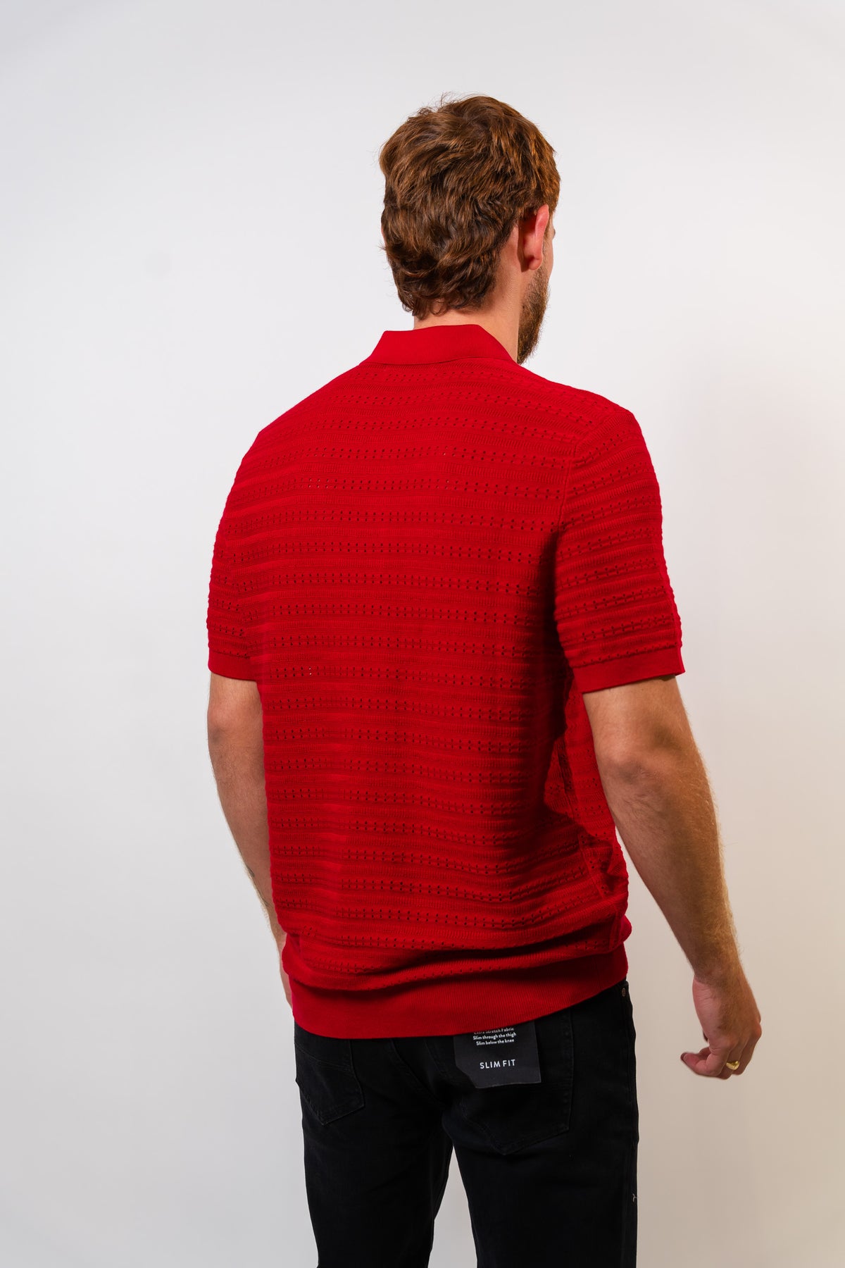 Polo Rojo Hombre Penguin