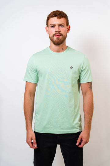 Camiseta Verde Básica Hombre Penguin