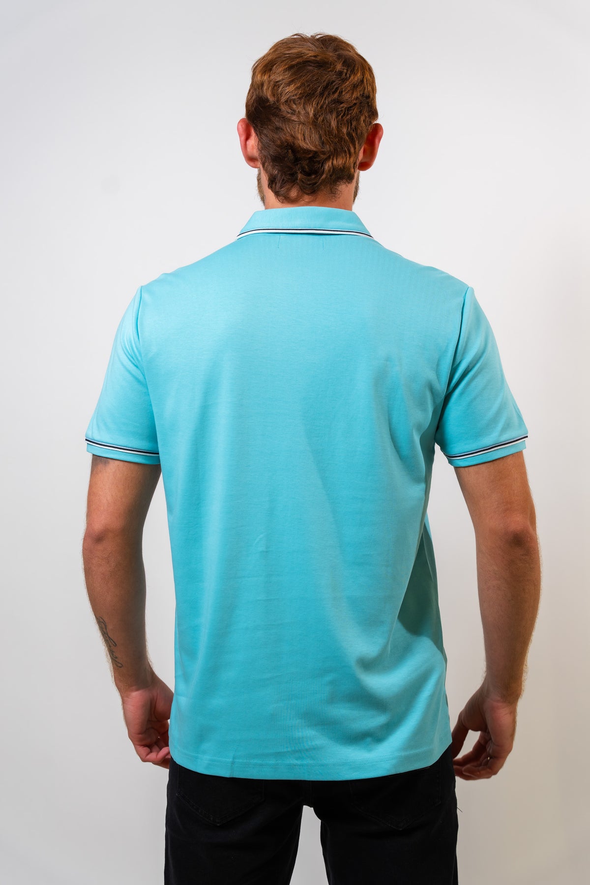 Polo Aguamarina Hombre Penguin