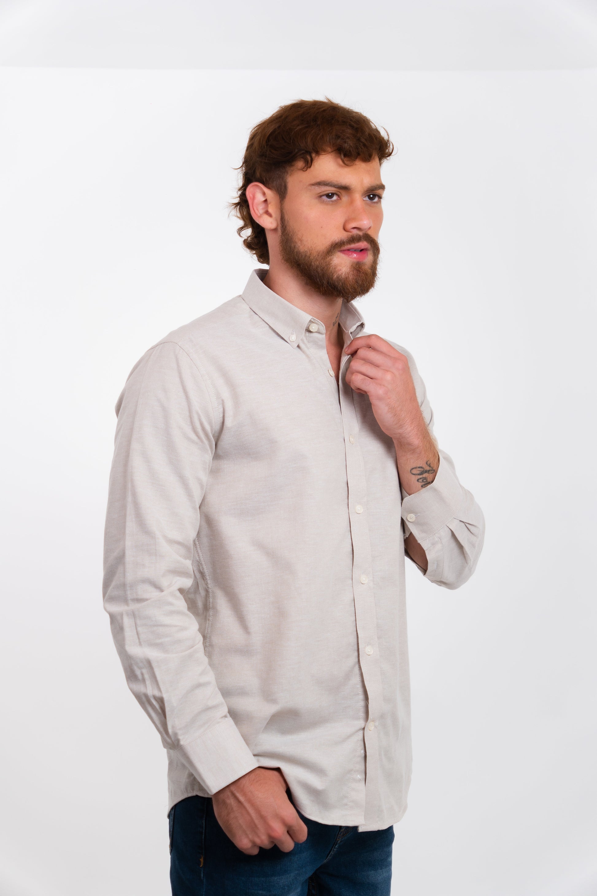Camisa Hombre Oscar De La Renta Classic Fit Camisas