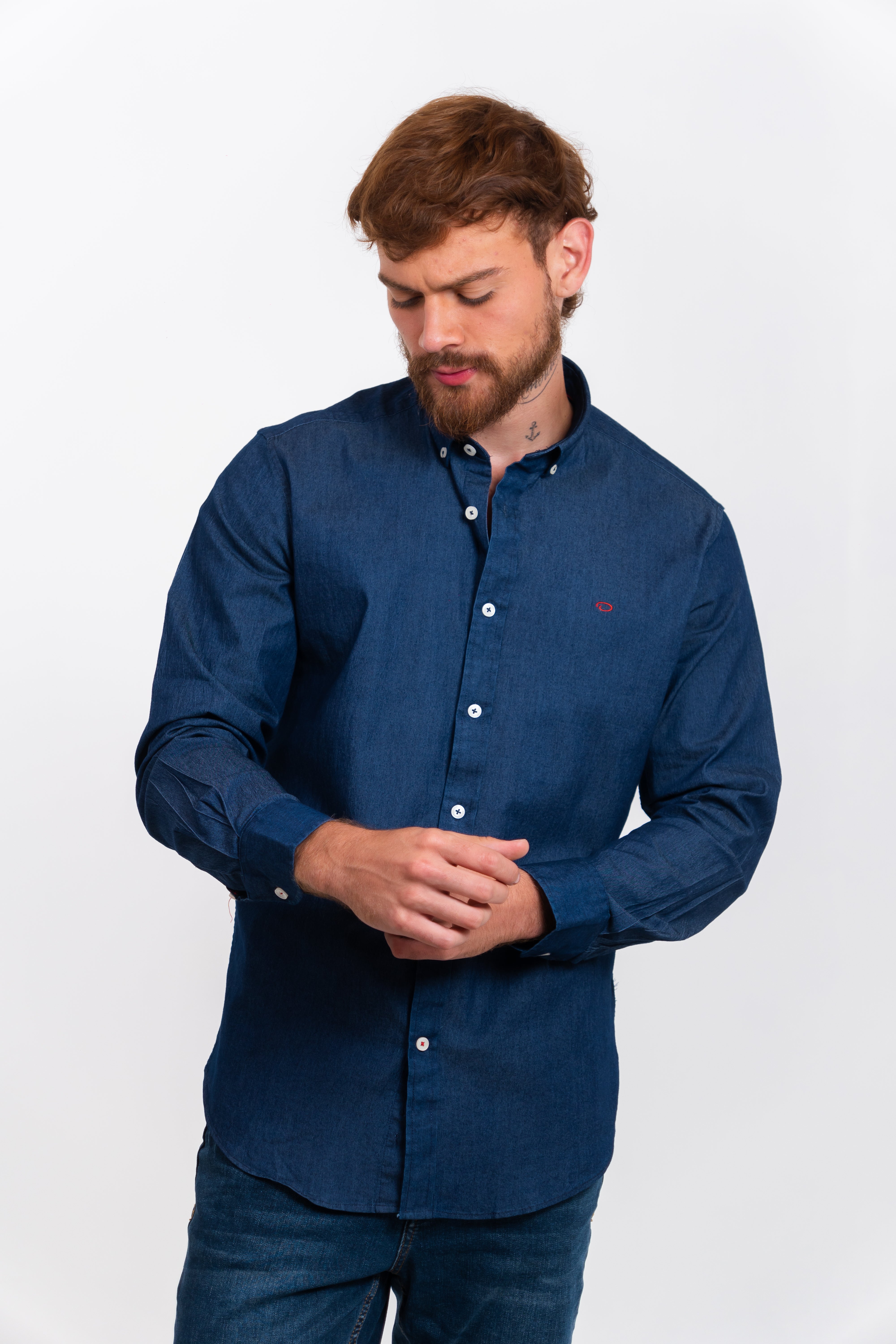 Camisa Hombre Oscar De La Renta Classic Fit Camisas