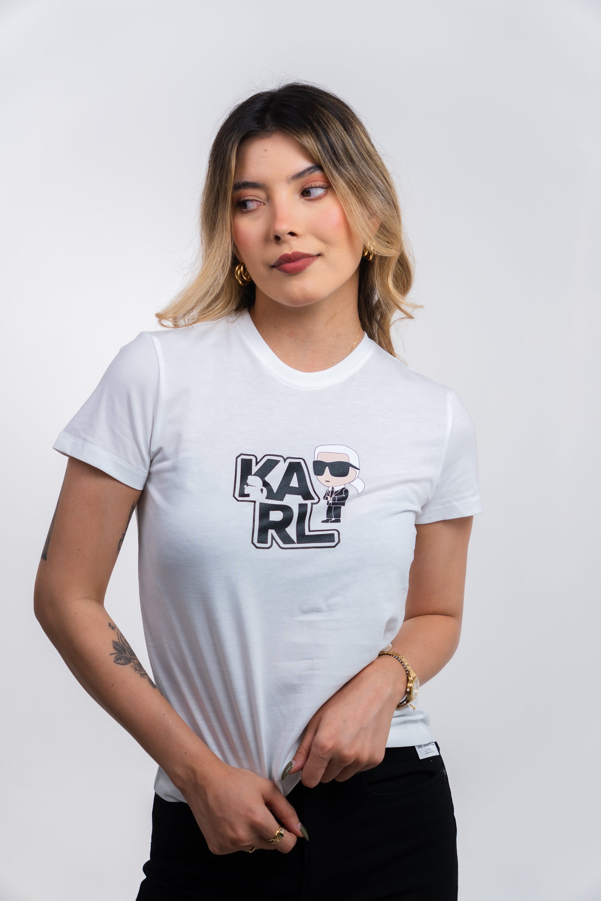 Camiseta Women Karl Lagerfeld Camiseta
