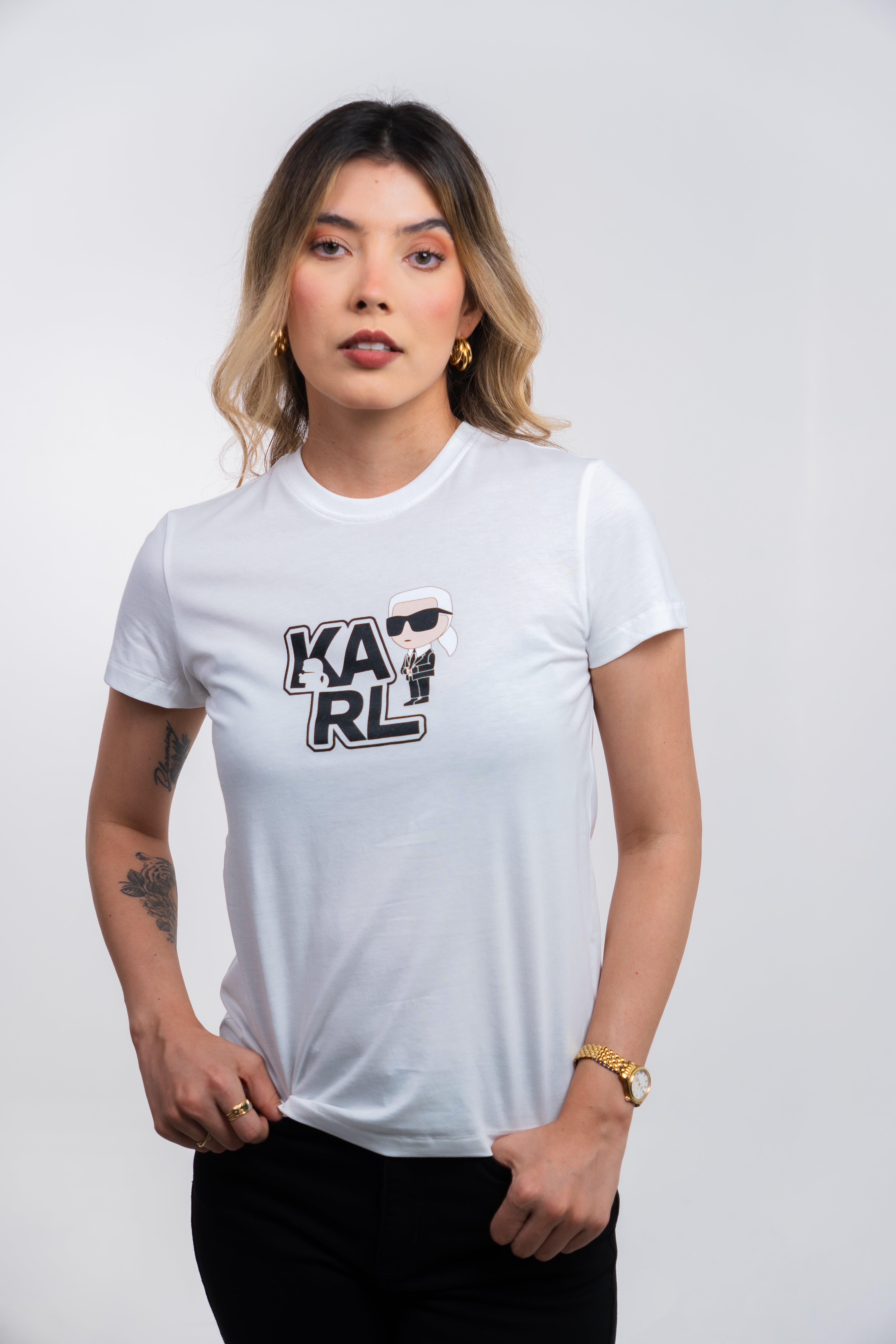Camiseta Women Karl Lagerfeld Camiseta