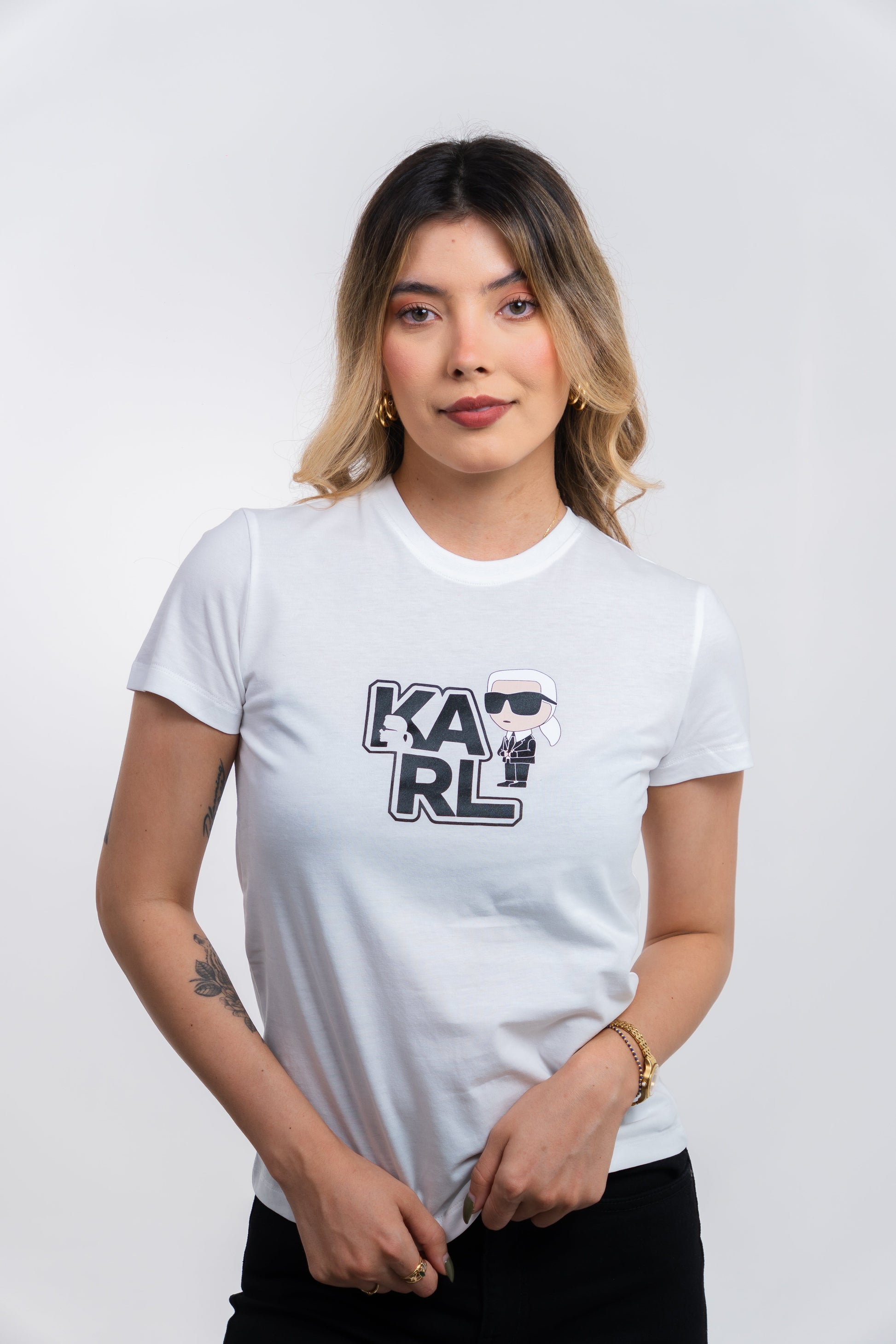 Camiseta Women Karl Lagerfeld Camiseta