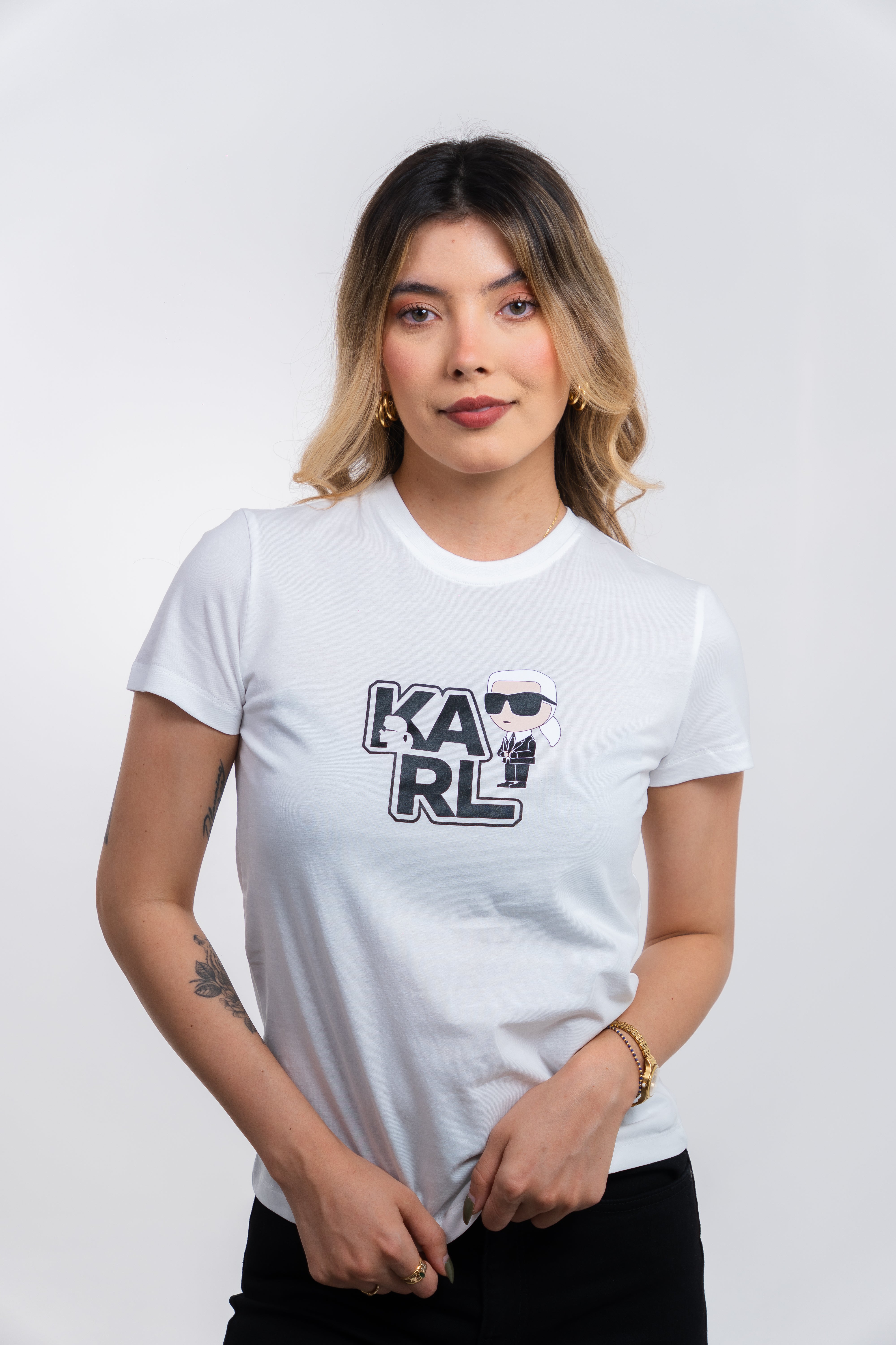 Camiseta Women Karl Lagerfeld Camiseta