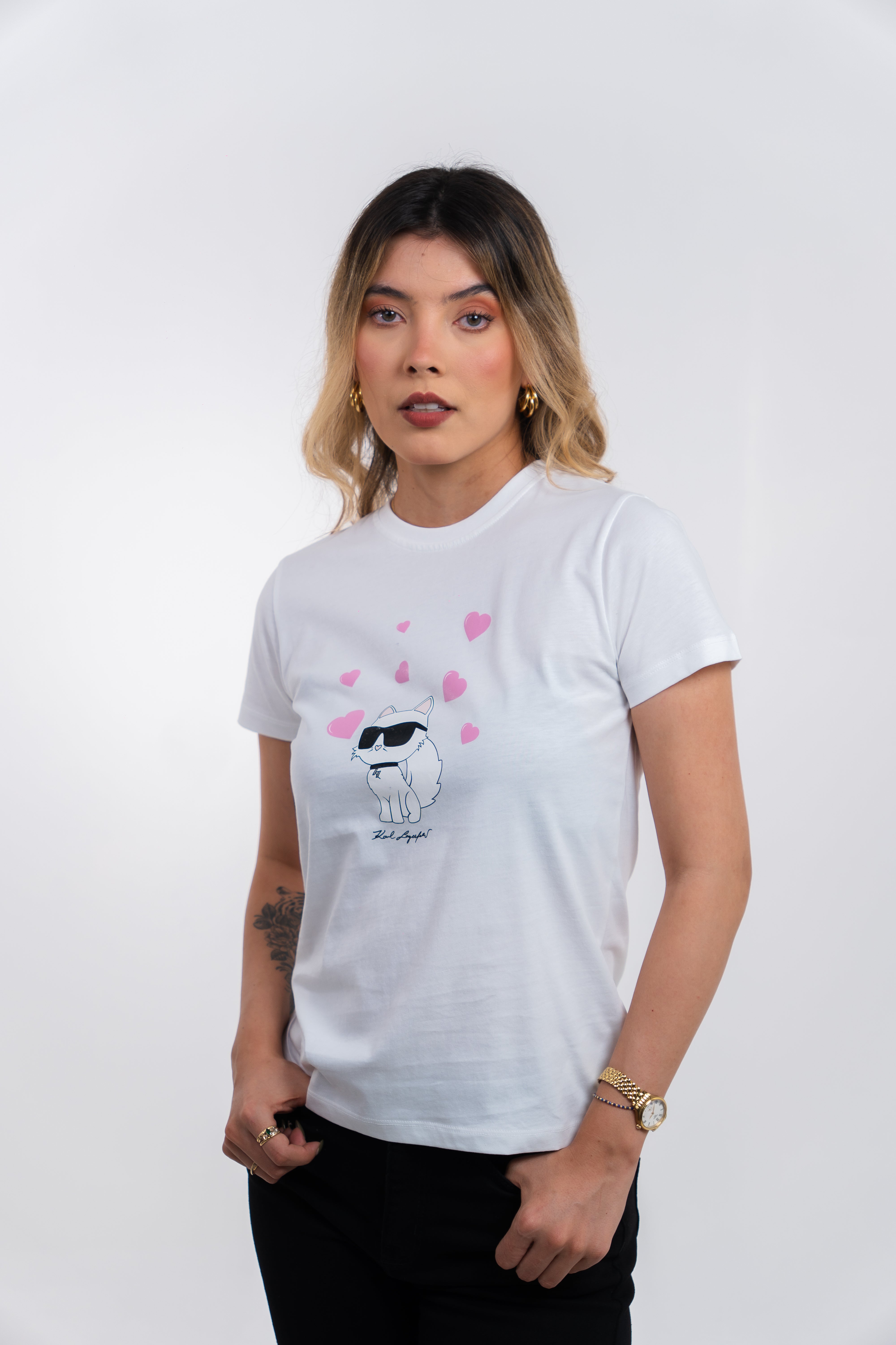 Camiseta Women Karl Lagerfeld Camiseta