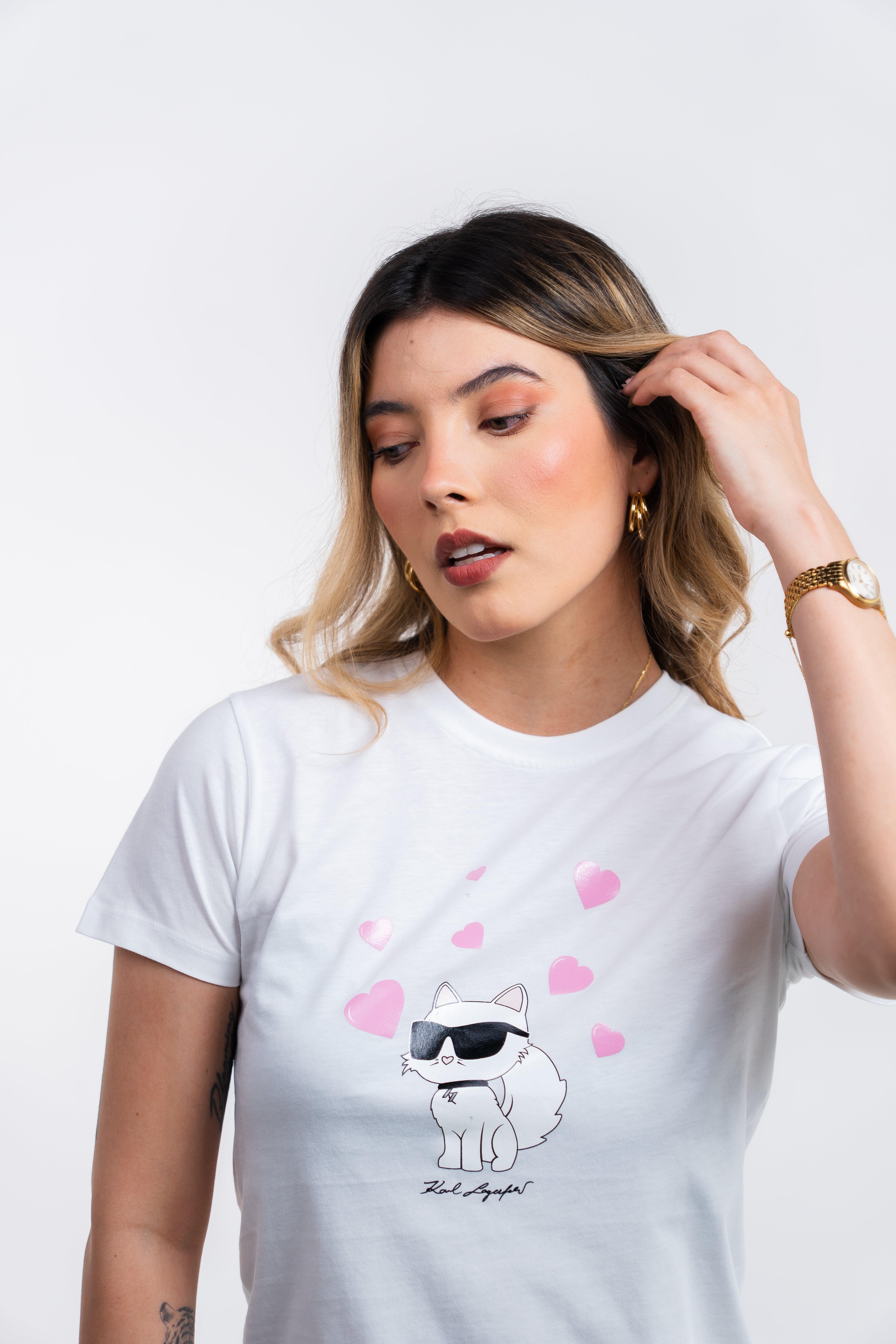 Camiseta Women Karl Lagerfeld Camiseta