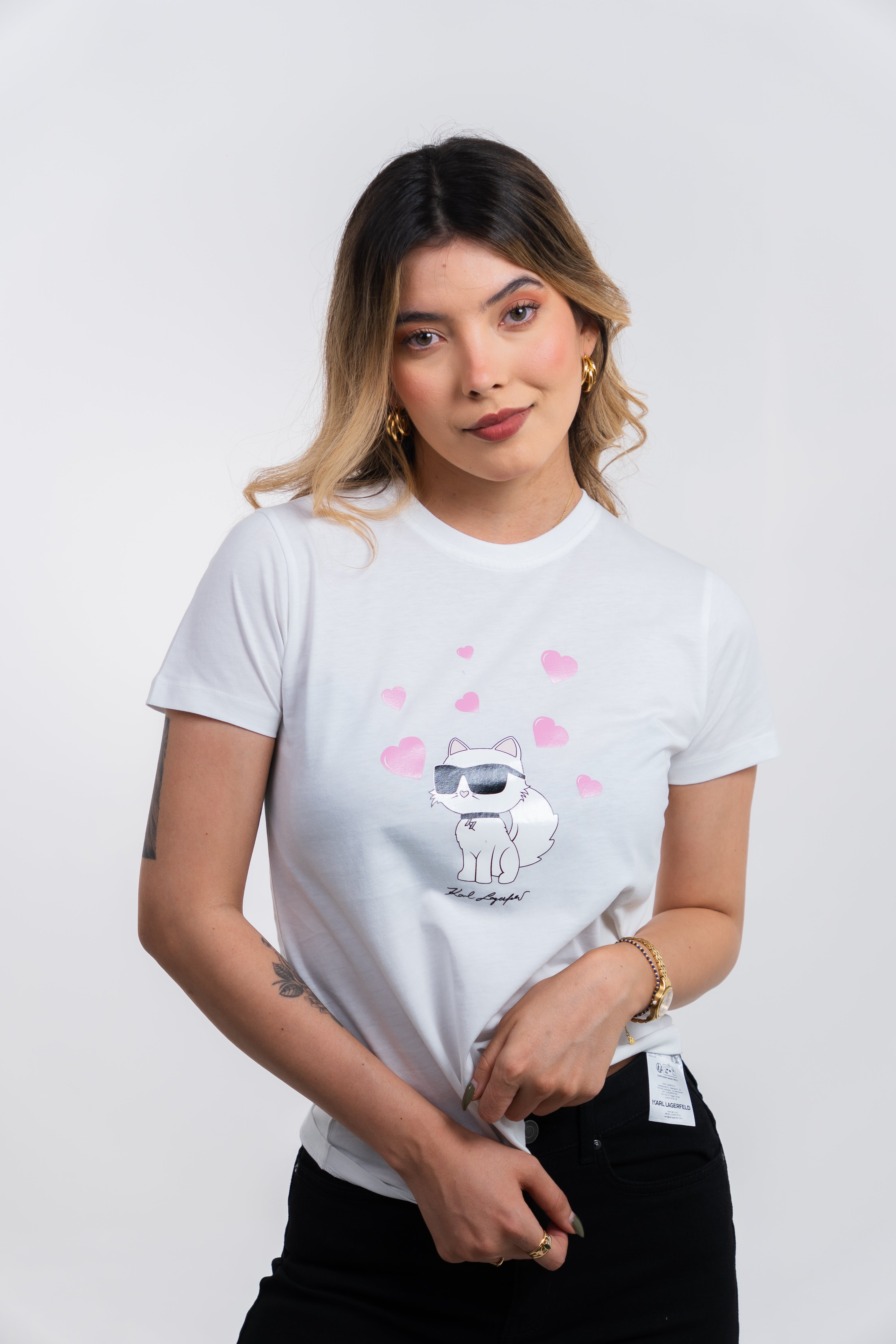 Camiseta Women Karl Lagerfeld Camiseta