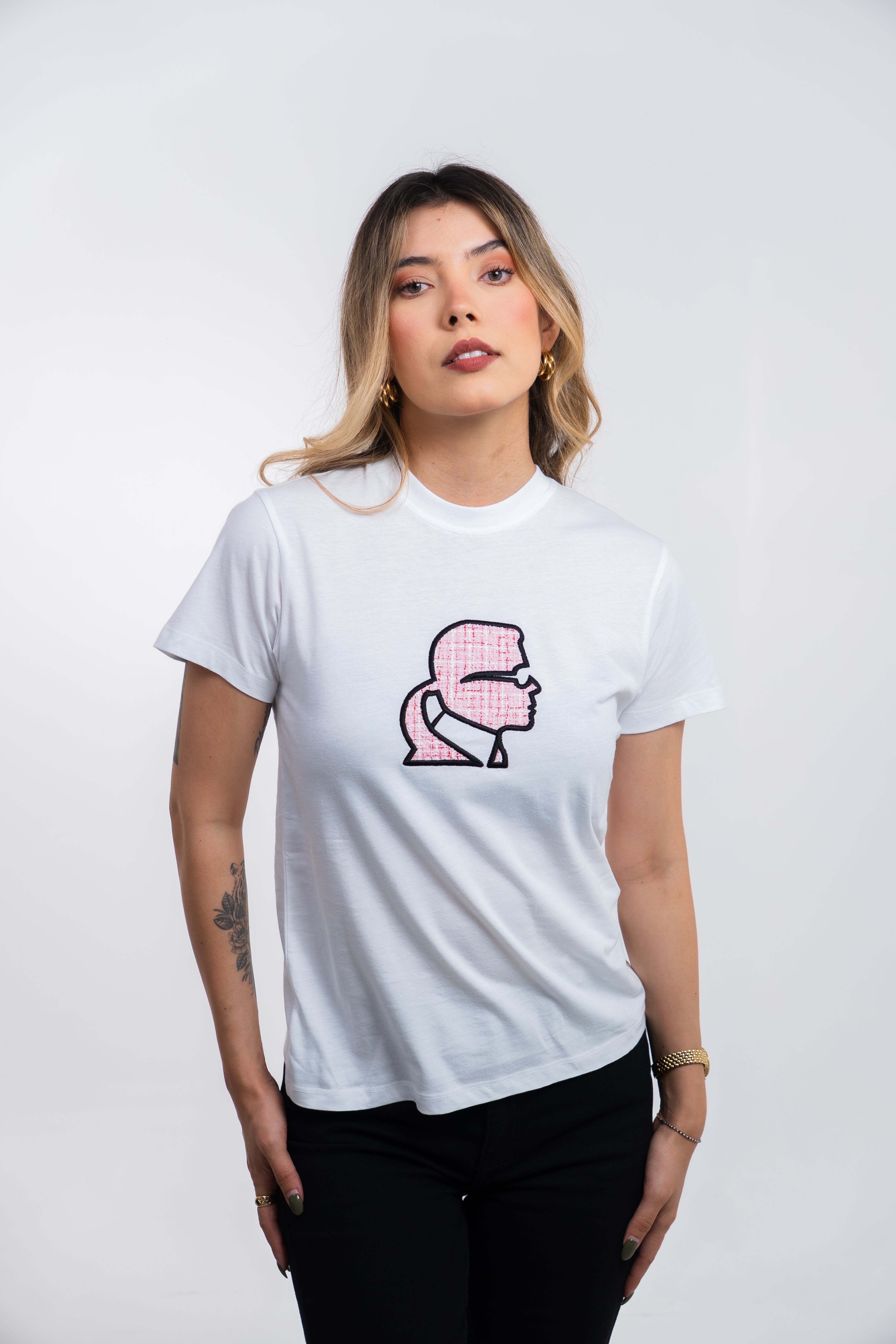 Camiseta Women Karl Lagerfeld Camiseta