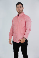 Camisa Nautica Hombre Classic Fit Red