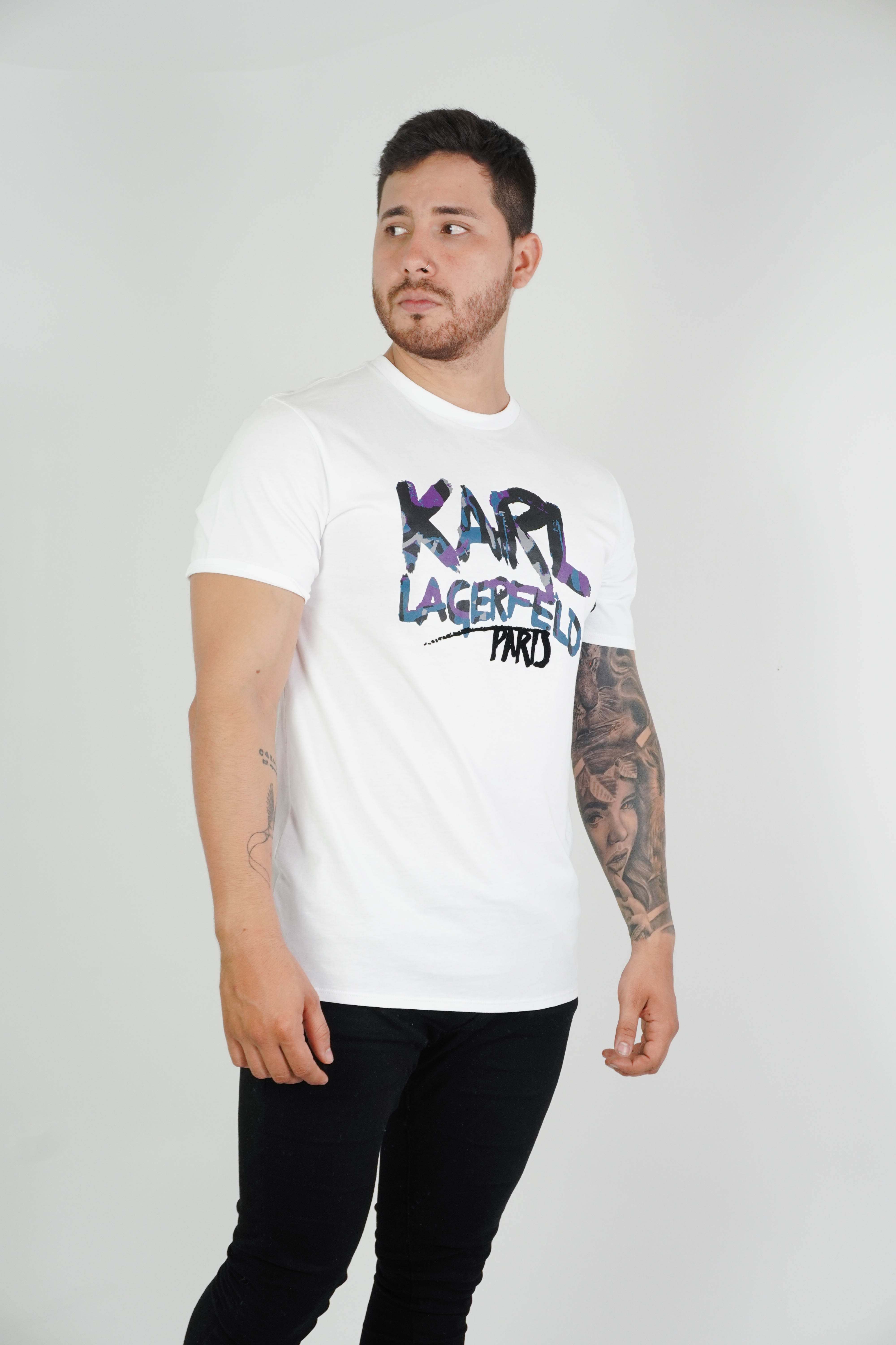 Camiseta Karl Lagerfeld White