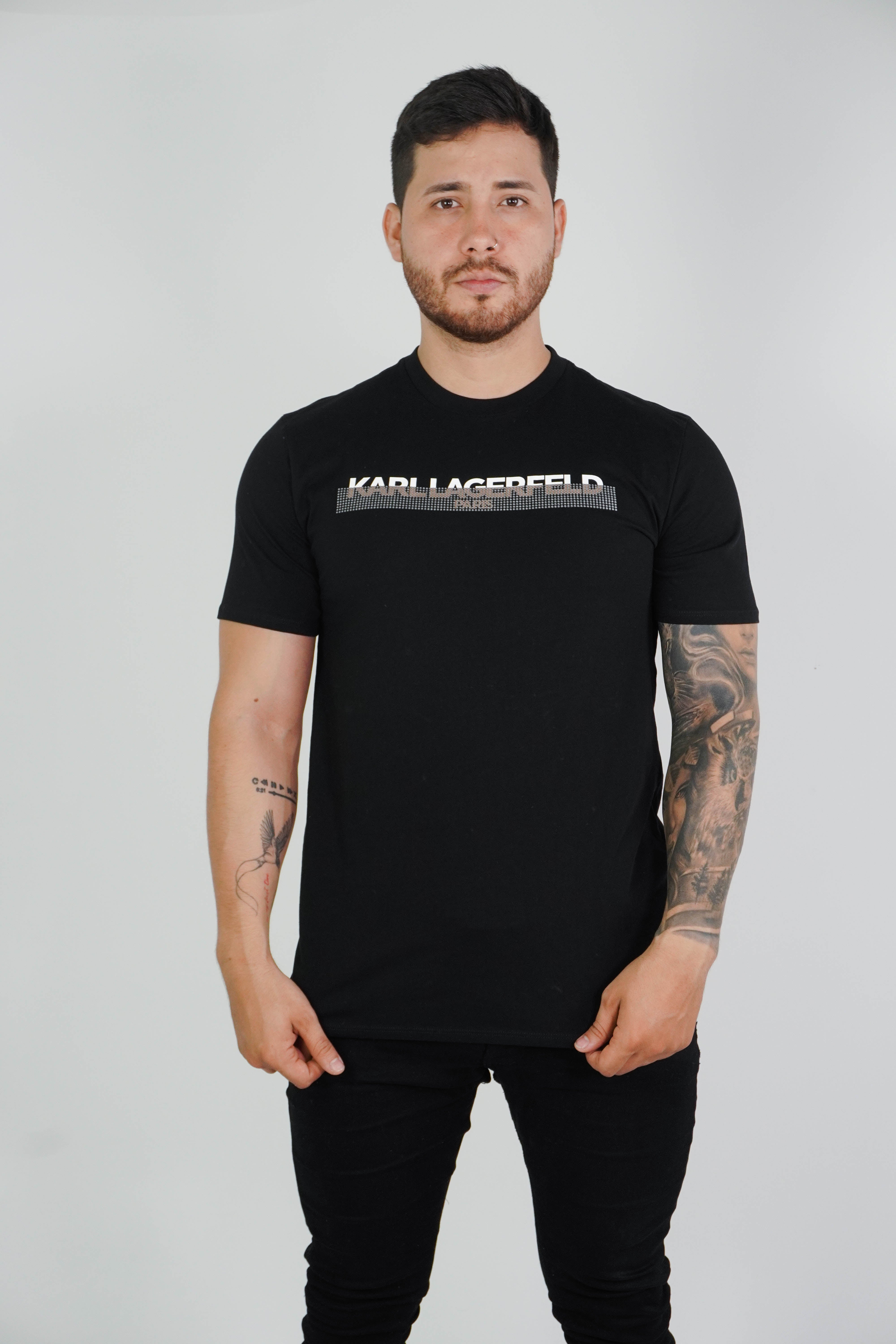 Camiseta Karl Lagerfeld Black