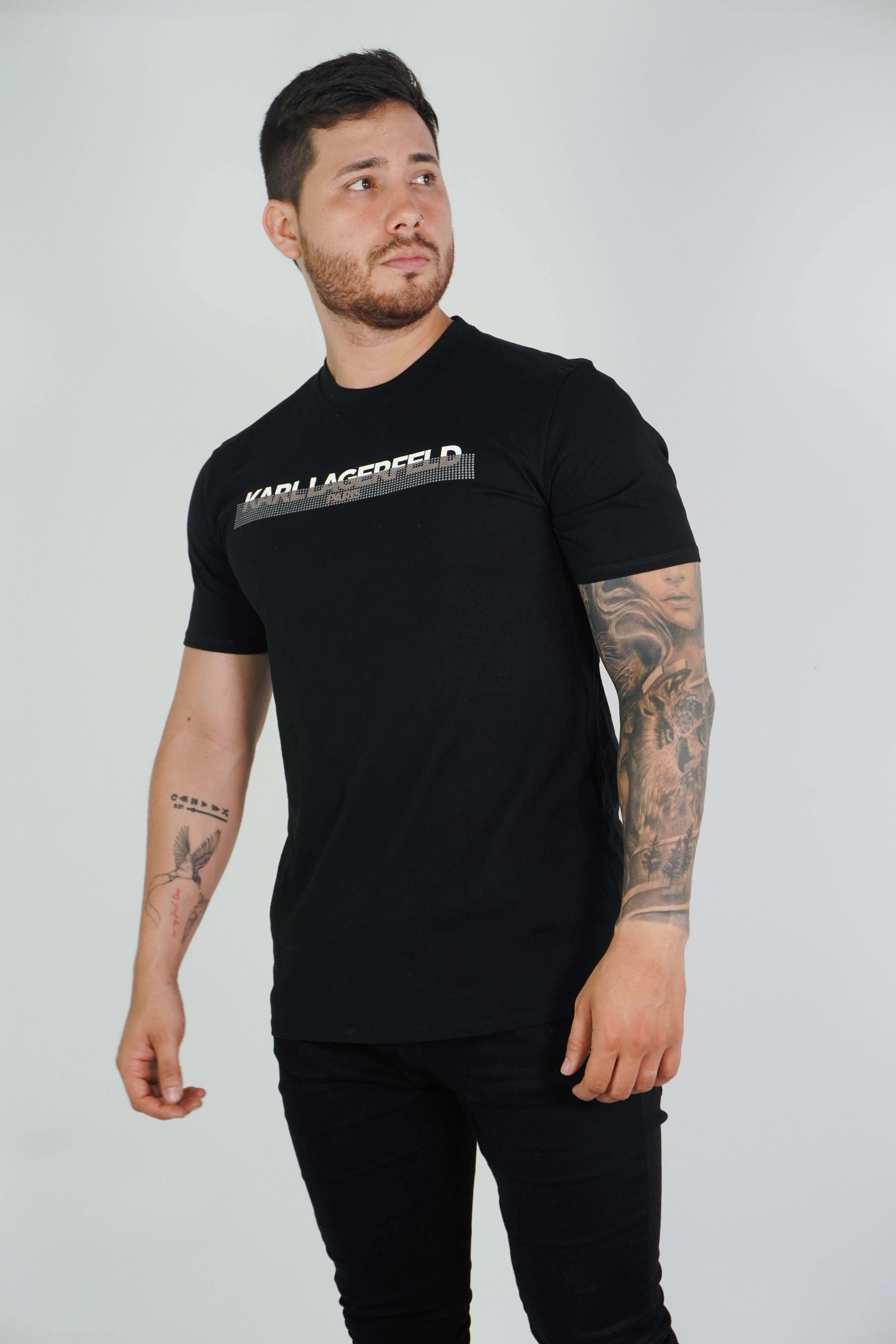 Camiseta Karl Lagerfeld Black