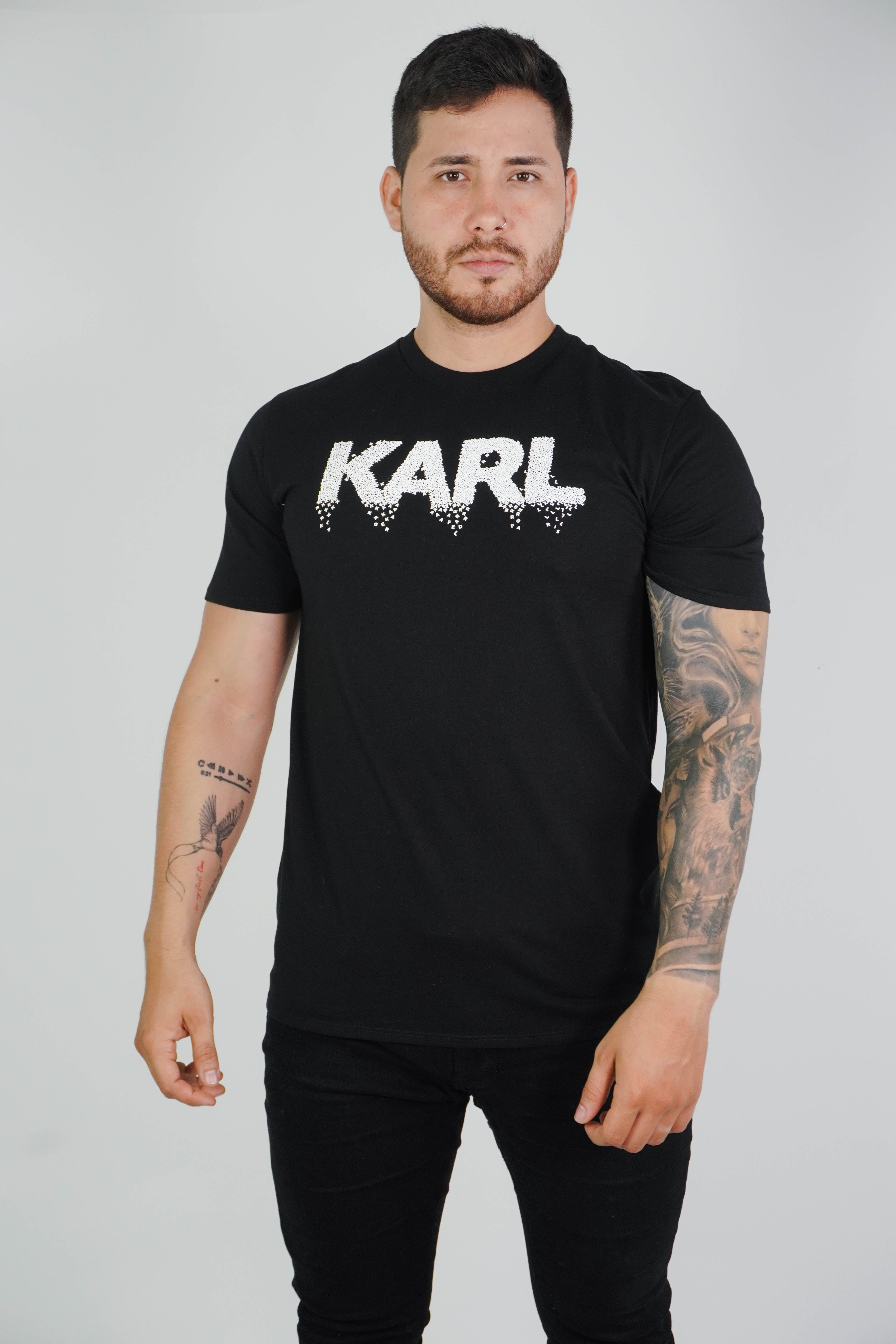 Camiseta Karl Lagerfeld Black