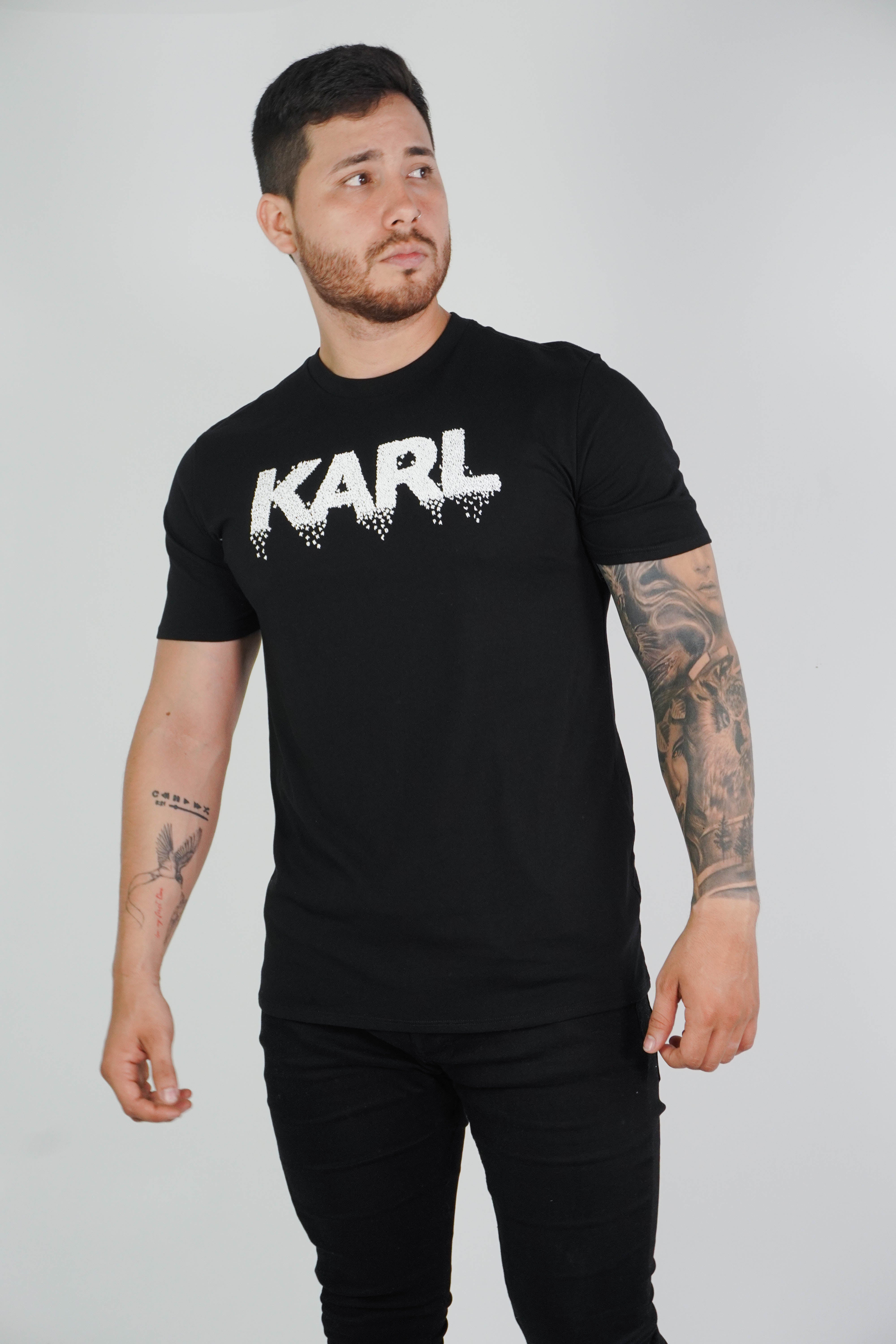 Camiseta Karl Lagerfeld Black