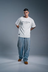 Camiseta Oversize Manifesto Women Ochre