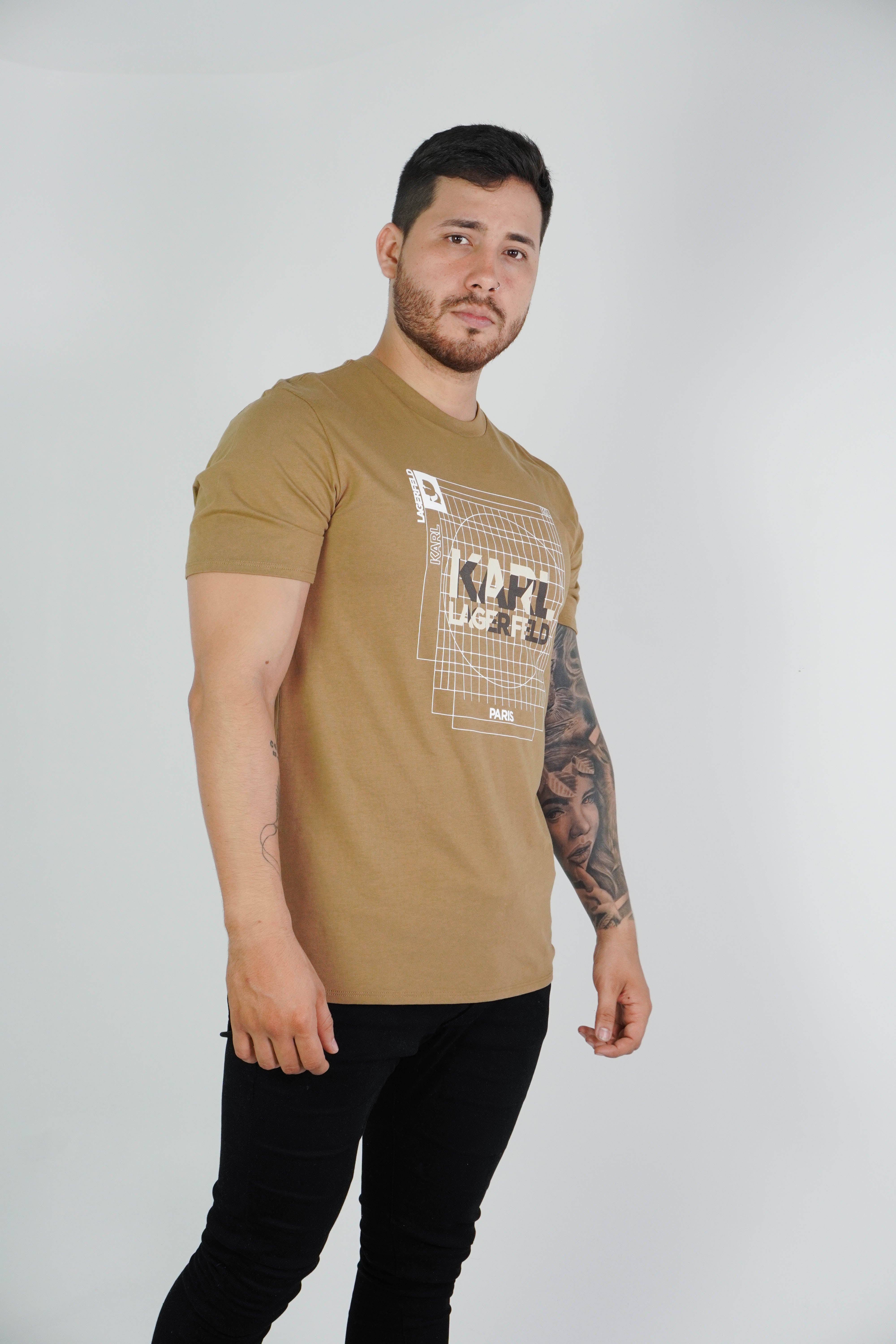 Camiseta Karl Lagerfeld Tan