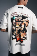 Camiseta Oversize Manifesto Women Ochre