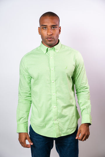 Camisa Manga Larga Hombre Nautica Classic Fit