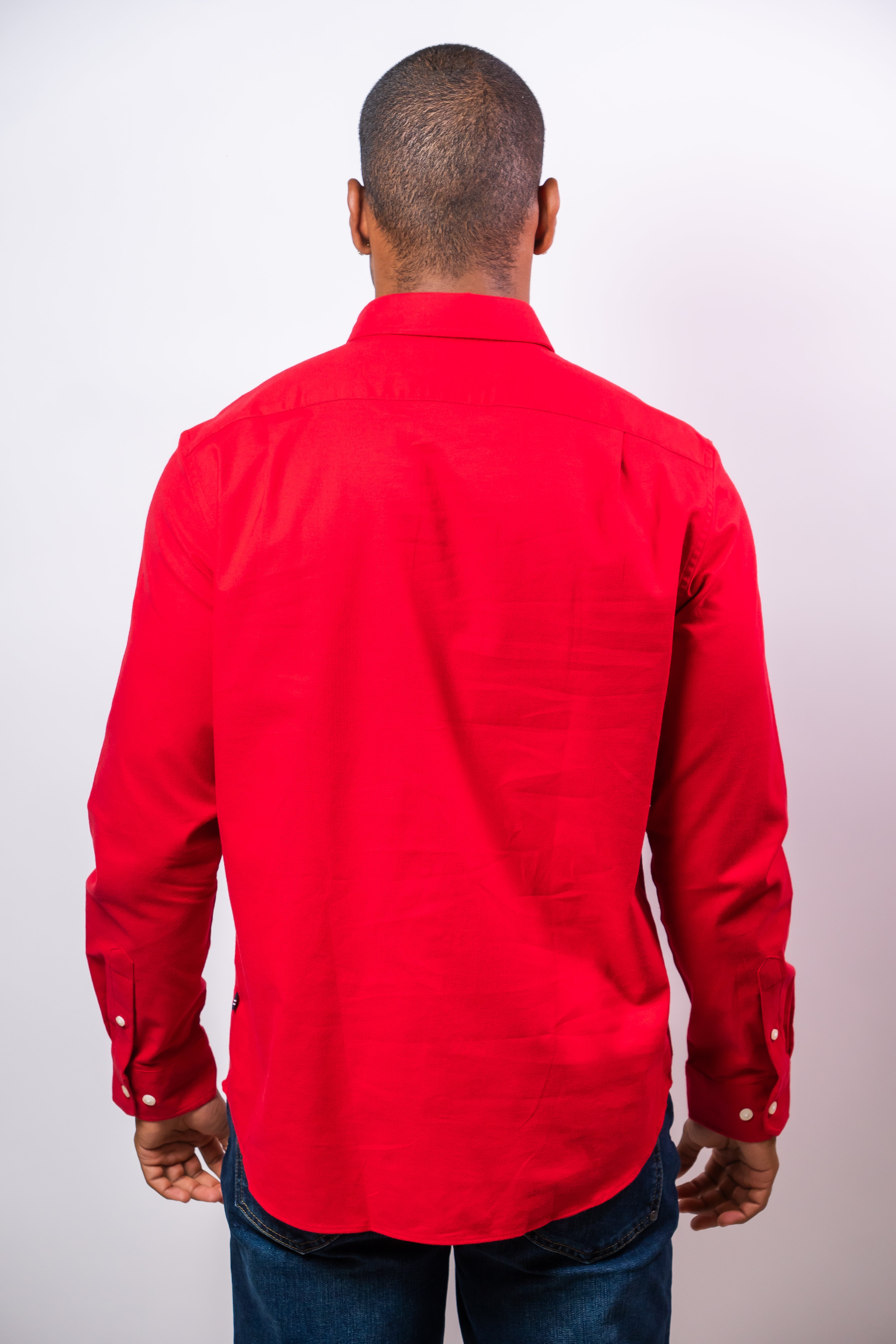 Camisa Manga Larga Hombre Nautica Classic Fit