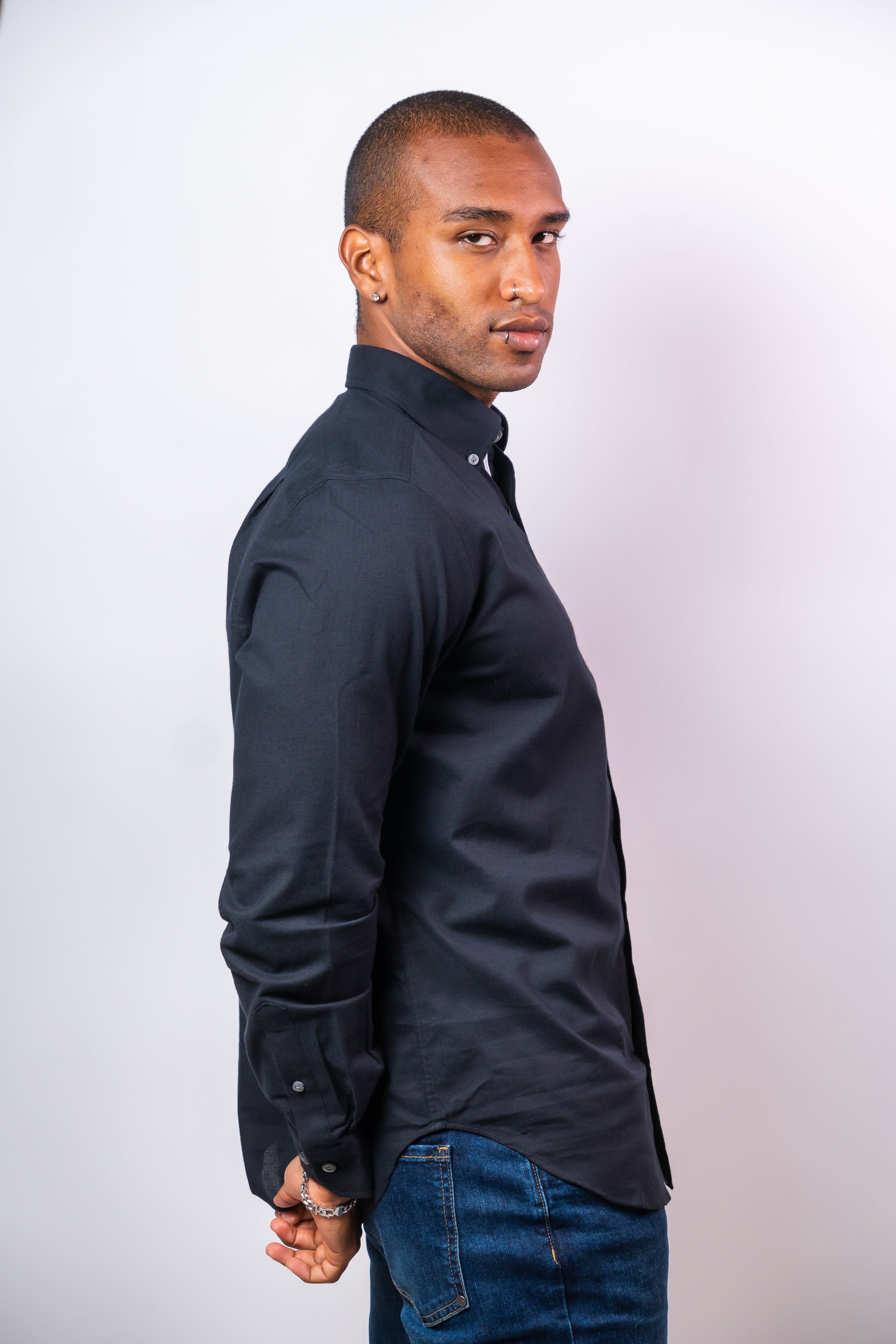Camisa Manga Larga Hombre Nautica Classic Fit