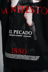 Camiseta Oversize Manifesto El Pecado 1880