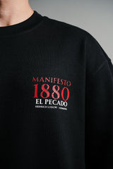 Camiseta Oversize Manifesto El Pecado 1880