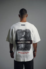Camiseta Oversize Manifesto Monja Arrodillada