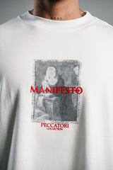 Camiseta Oversize Manifesto Monja Arrodillada