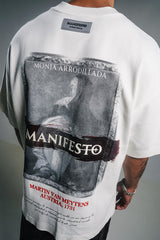 Camiseta Oversize Manifesto Monja Arrodillada