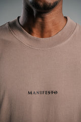 Camiseta Oversize Manifesto Barroco Cafe