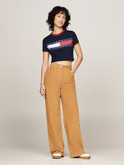 Camiseta Corta Women Tommy Hilfiger Navy