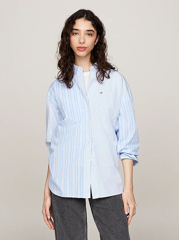 Camisa Women Tommy Hilfiger Navy Camisas