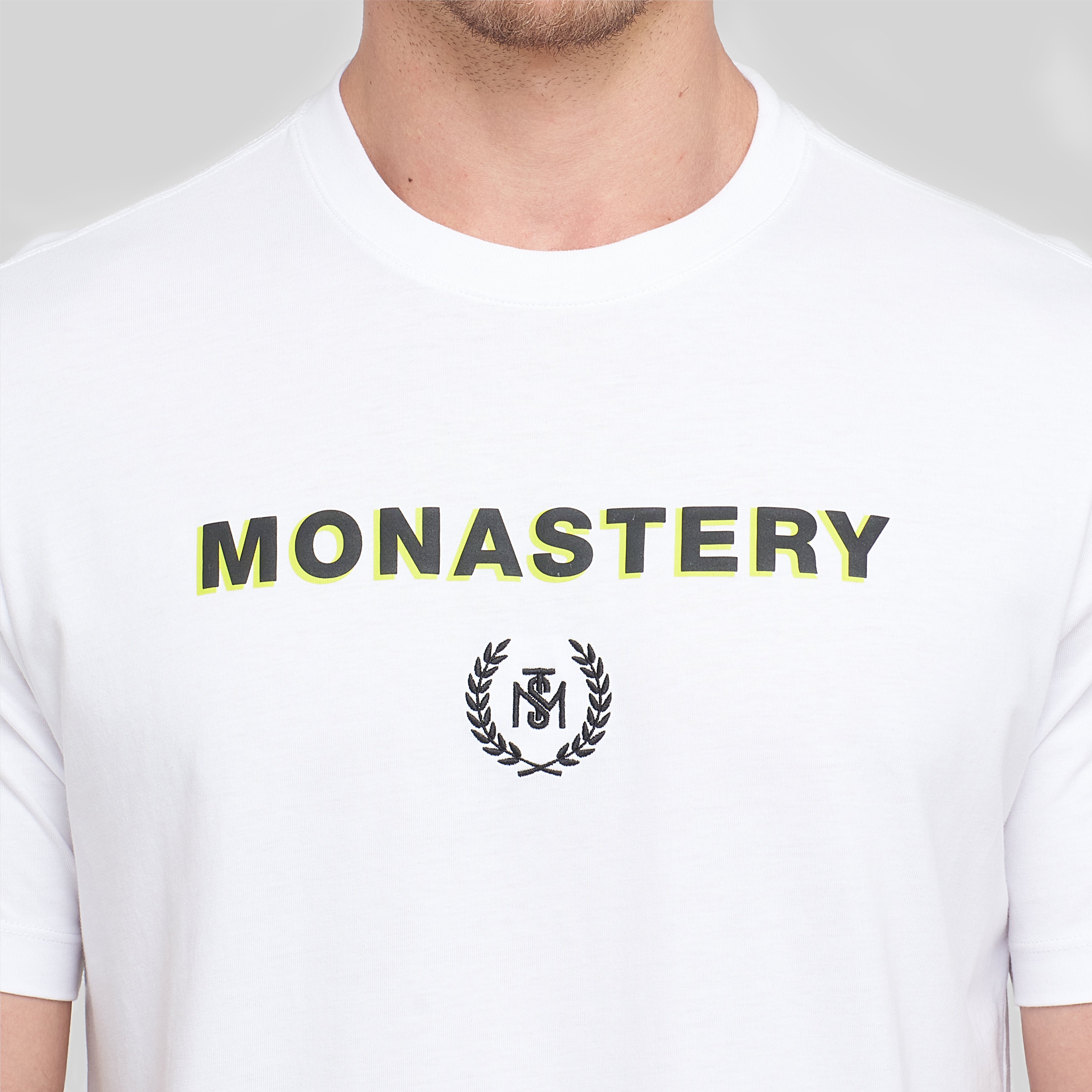 Camiseta Hombre Monastery Eris White