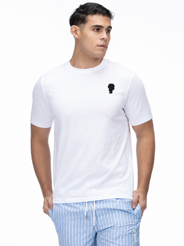 Camiseta Blanca Hombre Karl Lagerfeld
