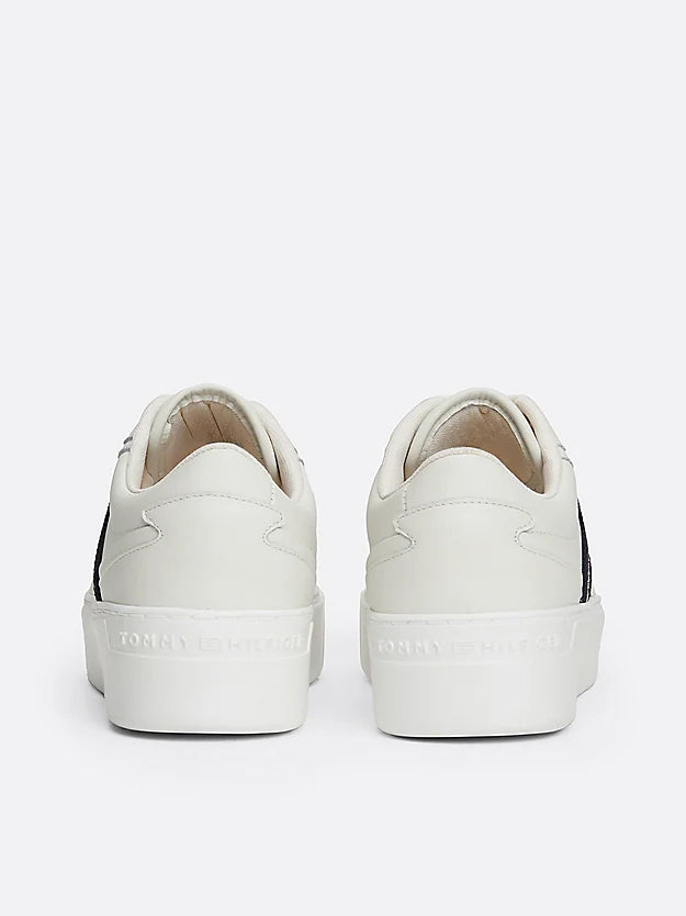 Tenis Women Tommy Hilfiger White Tenis