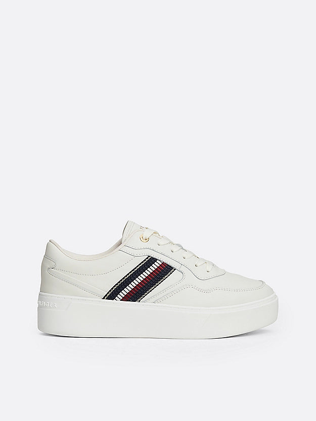 Tenis Women Tommy Hilfiger White