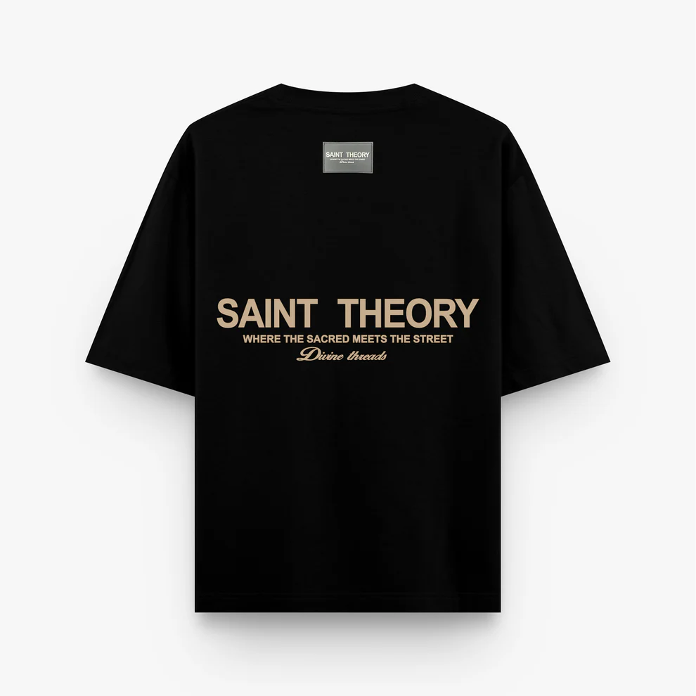 T-Shirt Saint Theory Negro