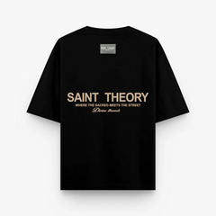 T-Shirt Saint Theory Negro