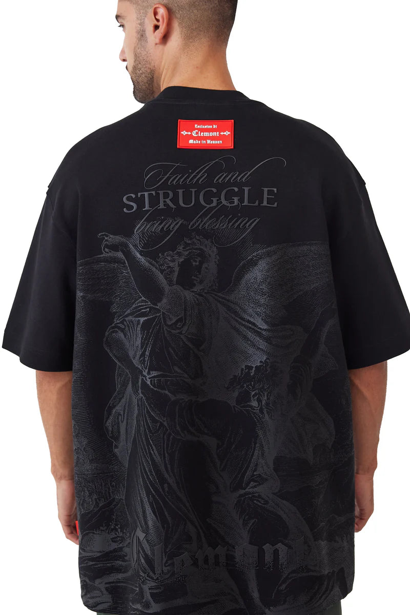 Camiseta Oversize Hombre Clemont Patema