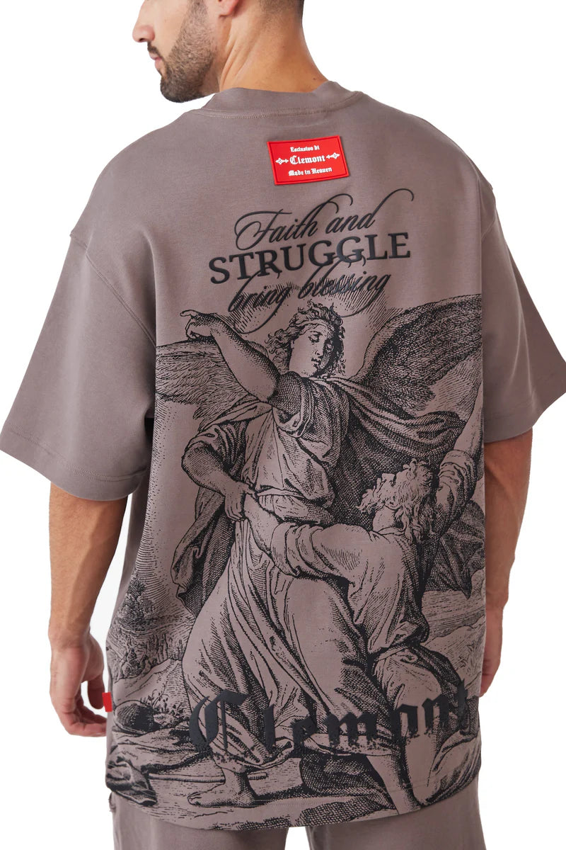 Camiseta Oversize Hombre Clemont Patema