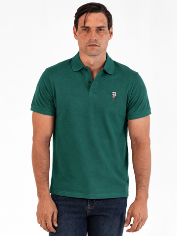 Polo Verde Hombre Karl Lagerfeld