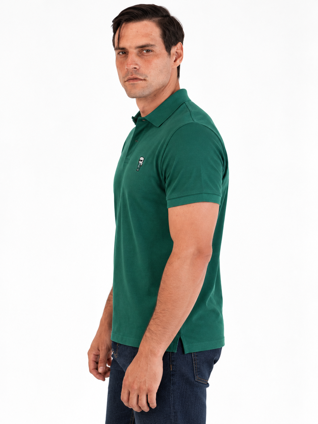 Polo Verde Hombre Karl Lagerfeld