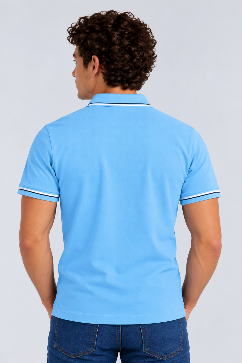 Polo Azul Hombre Penguin