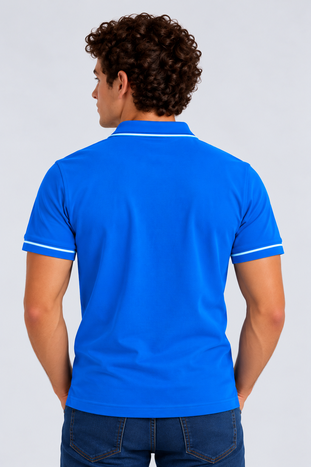 Polo Azul Hombre Penguin